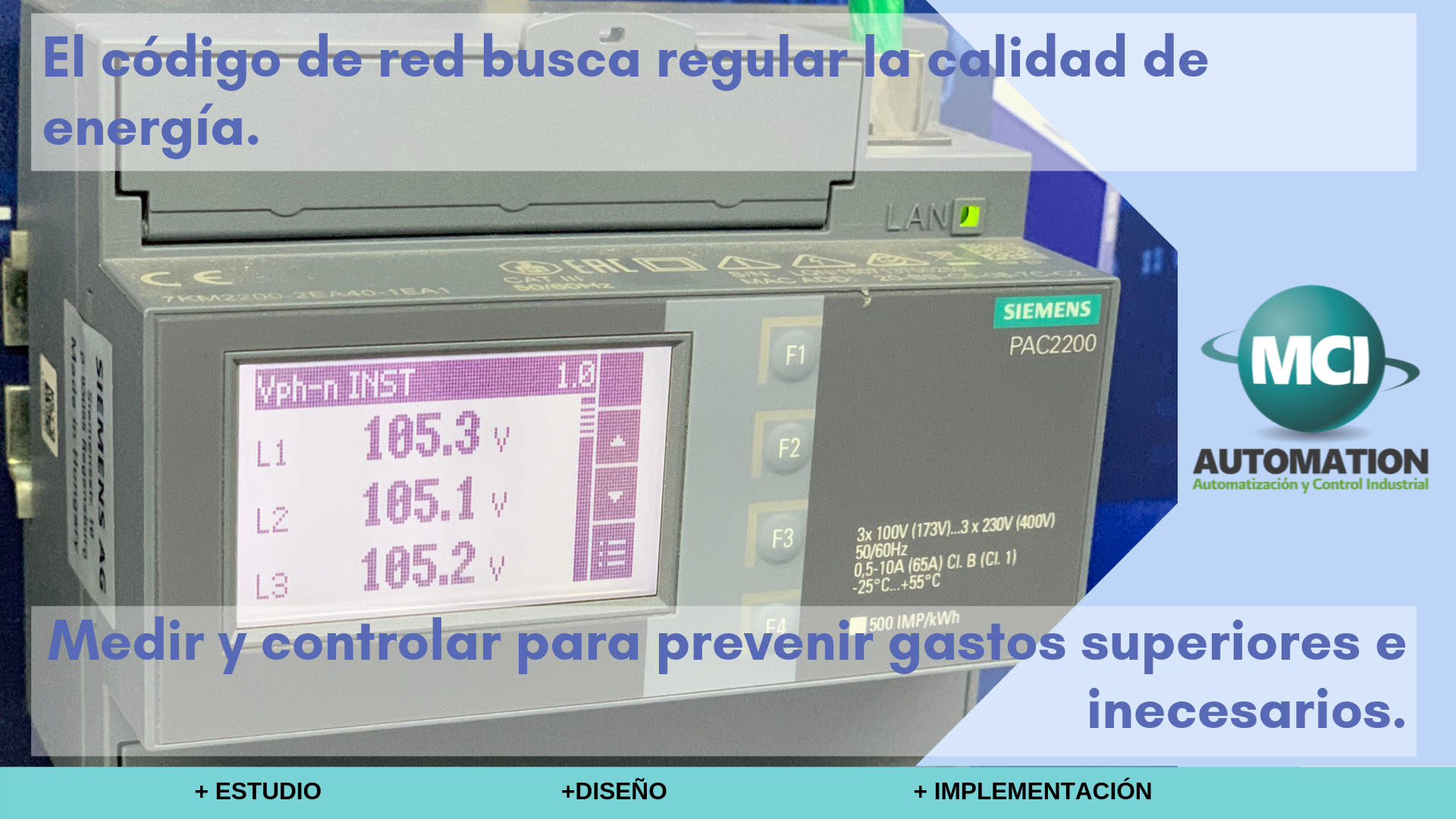 Cumplimiento Del Código De Red En Planta