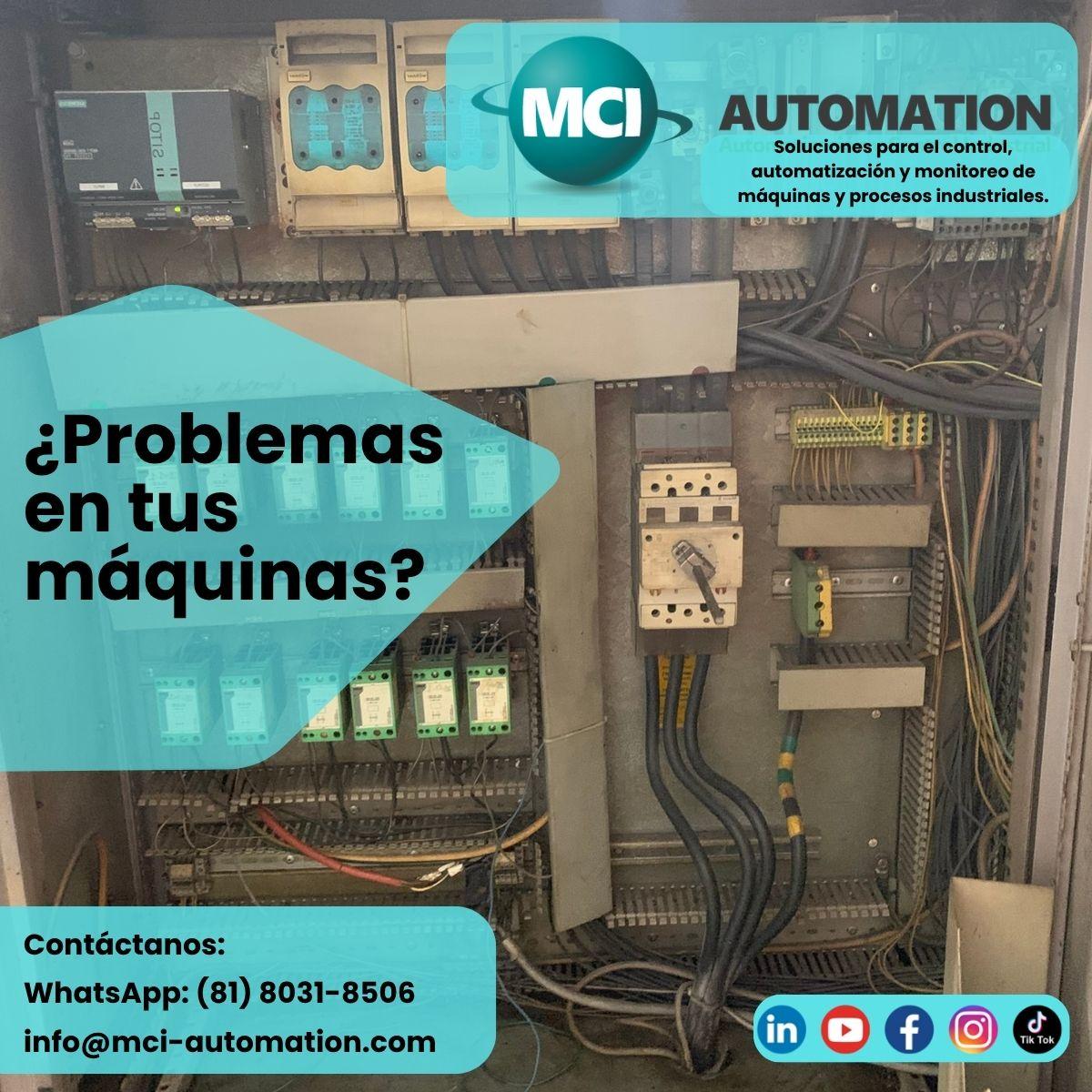 Revisión de condiciones y confiabilidad de maquinaria industrial, sistemas eléctricos y de control