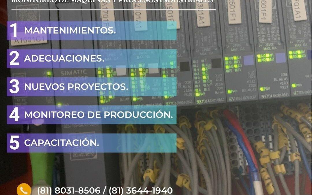 Alt text Adecuaciones y mejoras de sistemas eléctricos, control y automatización de maquinaria industrial