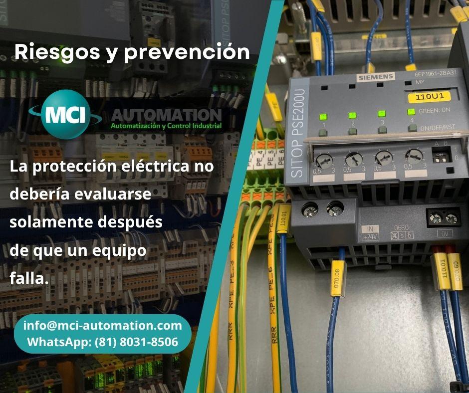 Protección contra sobretensiones en tableros de control