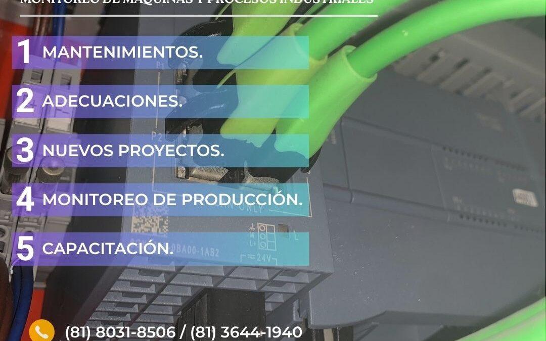 Modernización de maquinaria industrial mediante actualización de sistemas eléctricos, PLC, HMI y control