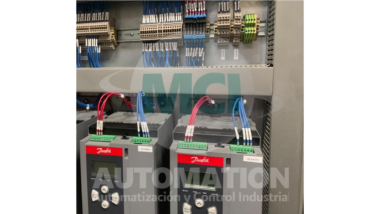Tablero para 2 bombas alternado con control automático y protecciones para sistema de bombeo