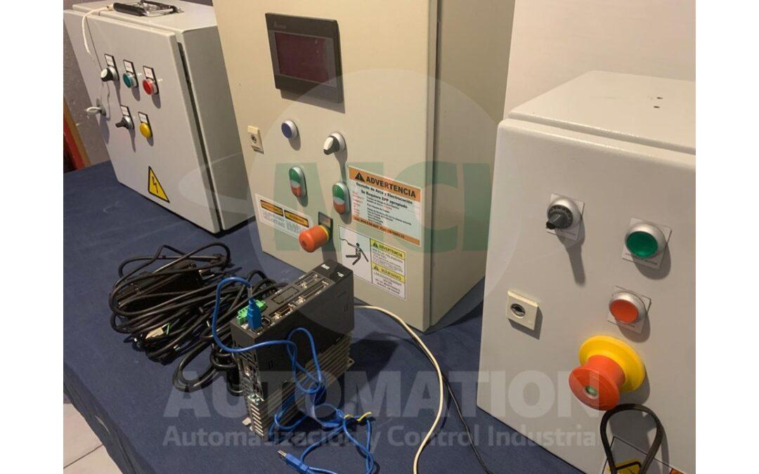 Tablero de control para bomba sumergible con control de nivel y protección para sistema de bombeo