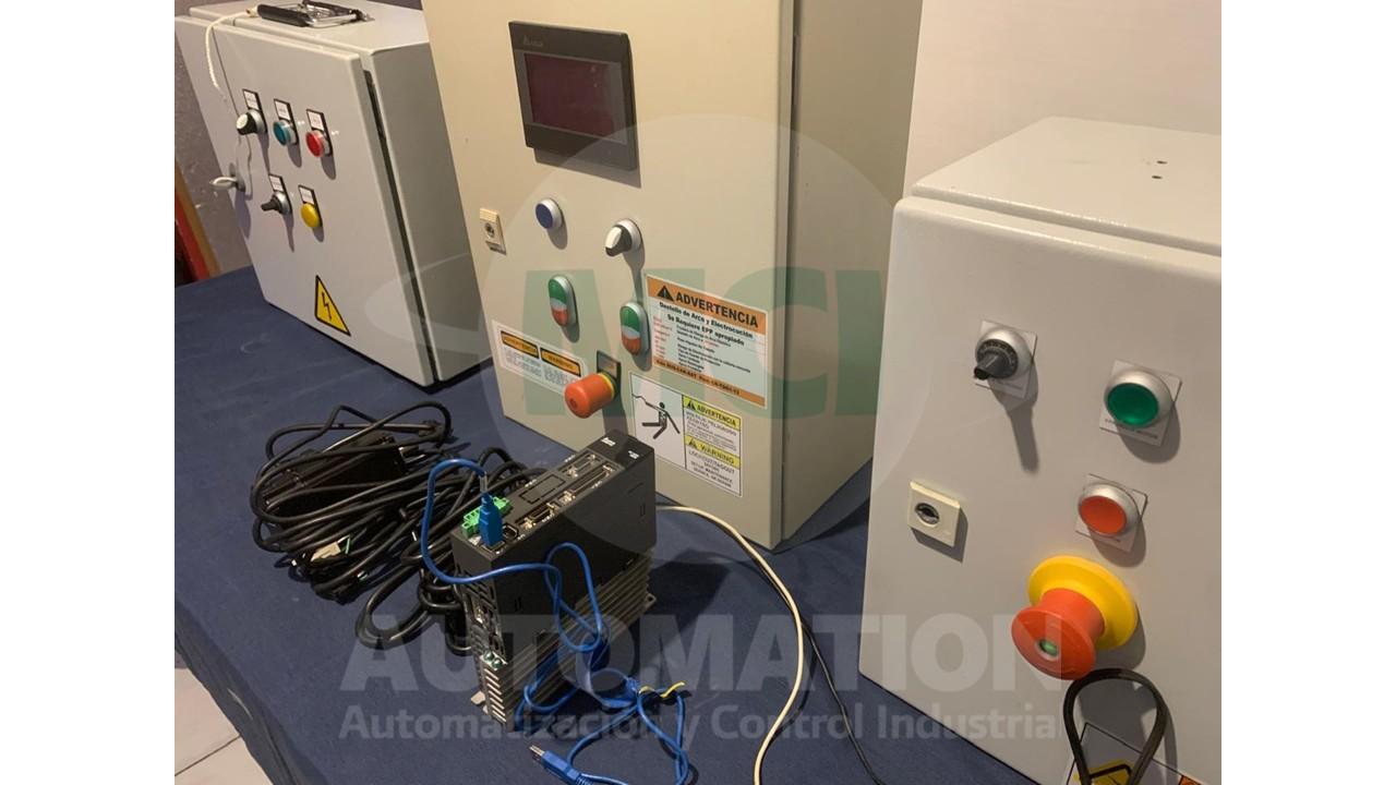 Tablero de control para bomba sumergible con control de nivel y protección para sistema de bombeo